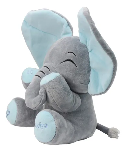 Aidiya Elefante De Peluche Para Bebé, S De Bebé, Pe. Color Azul