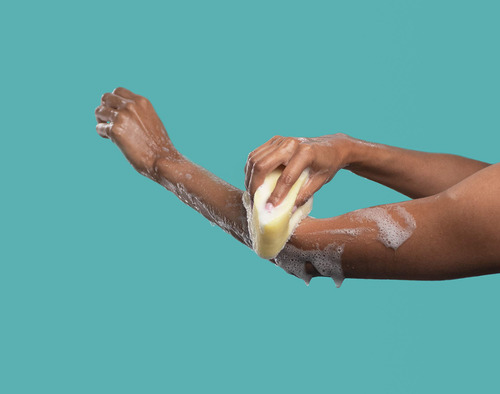 Esponja De Gel Corporal, Esponjosa, Anticelulítica, Cítricos