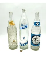 Comprar Botellas Antiguas De Vidrio Aguas Soda Nacionales - Bar