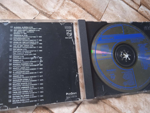 Cd O Melhor De Caetano Veloso - Sem Lenço Sem Documento (Usado)