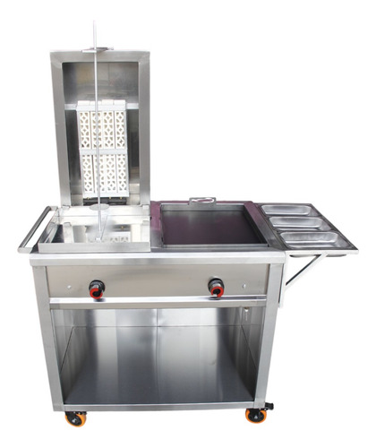 Mueble Para Tacos Al Pastor Horno Pastorero Con Plancha