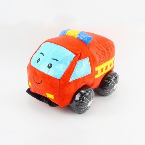 Imagen 1 de 2 de Auto Camion Bomberos Sonido Peluche Woody Toys @ Mca