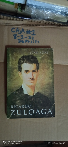 Libro Ricardo Zuloaga. Juan Rohl
