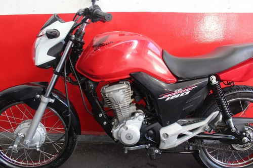 Imagem 11 de 11 de Honda Cg 160 Start 160 Cg Start 160 2019 Vermelha Vermelho