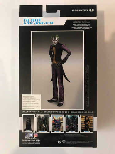 Joker Arkham Asylum Batman Mcfarlane Toys Dc Multiverse 7pul (Usado)
