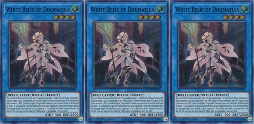 Yugioh! White Relic Of Dogmatika & Ritual Dogmatikamacabre