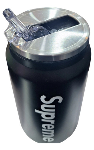 Botella Térmica Con Sorbete Lata 380 Ml Acero