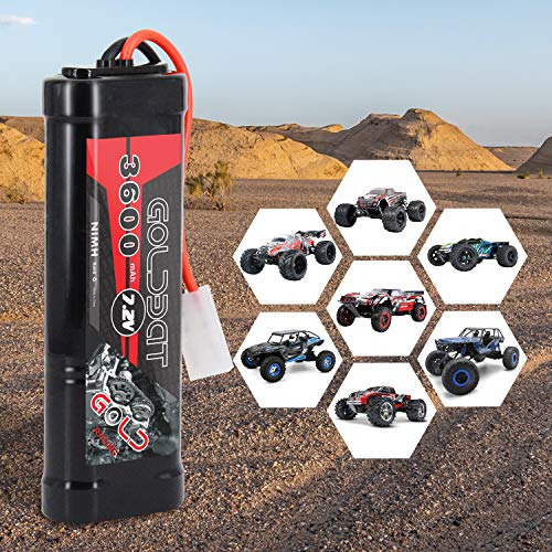 Bateria Goldbat 3600mah 7.2v Nimh Rc Con Conector Tamiya