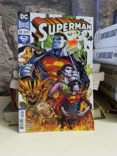 Superman #42 Dc Universe - Gleason / Tomasi / Sanchez (Usado)