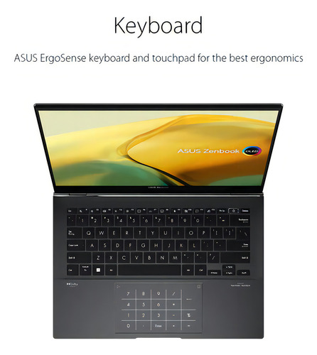 Notebook Asus Zenbook 14 Pulgadas Oled Touch Amd Ryzen 5 7530u 8 Gb Ram 256 Gb Ssd Windows 11
