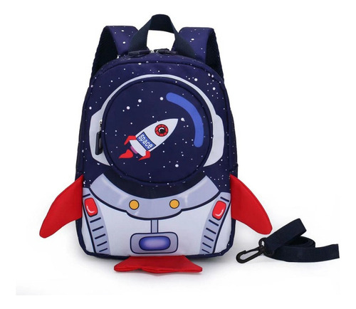 Mochila Infantil Rh-mochi Com Guia De Segurança 3d Com Desen