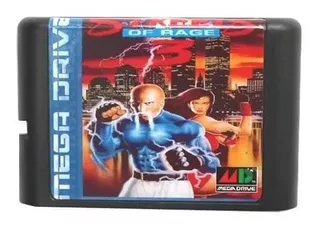 Juego Streets Of Rage 3 L.e Compatible Con Sega Genesis