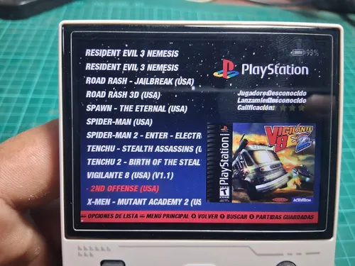 Consola De Videojuegos K36 Emuladores Psp-ps1-ss-dc-n64 (Usado)
