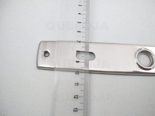 Par De Espelhos Para Acabamento Em Fechadura Porta Interna