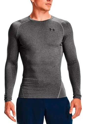 Remera Hombre Under Armour Hg Comp Ls Grey