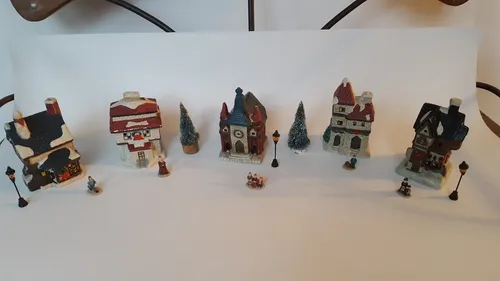 Casitas Villas De Navidad (Usado)