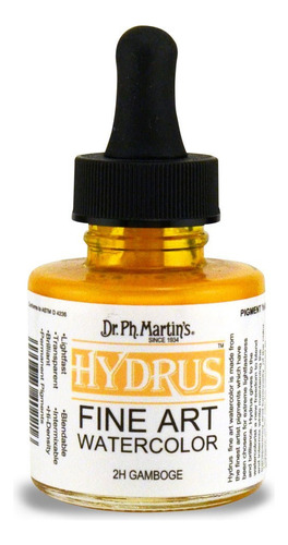 Dr. Ph. Martin's Hydrus Fine Art - Botella De Acuarela De Ac