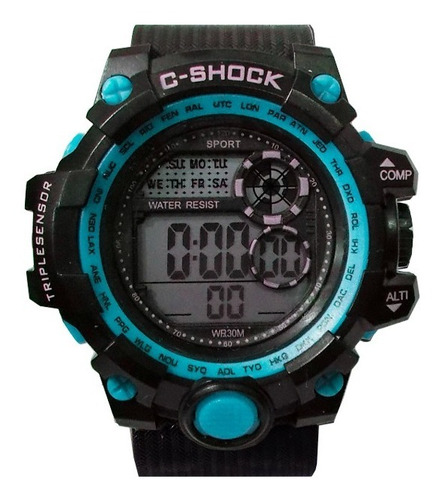 Reloj Digital Deportivo De Pulsera. Con Cronómertro Alarma