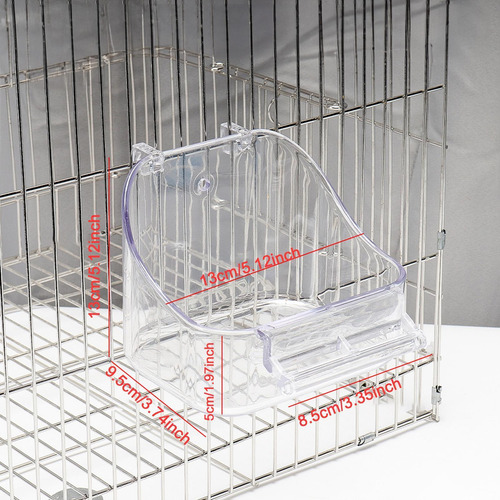 Baño Para Periquitos Bañera Para Pájaros Piscina Loro Bañera