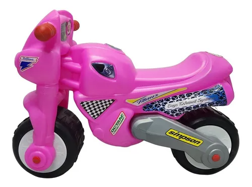 Montable Moto Correpasillos para niños 4 colores (Color Azul) Baby