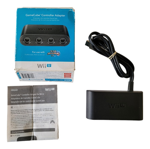Adaptador Game Cube Nintendo Wii U Switch Original Nsw Ngc