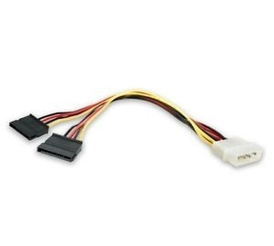 Cable Power Adaptador Noganet Ide Molex A 2 Sata Molex 