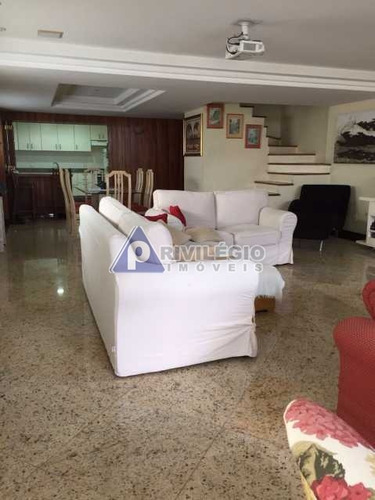 Imagem 1 de 26 de Cobertura À Venda, 3 Quartos, 2 Suítes, 2 Vagas, Lagoa - Rio De Janeiro/rj - 11465