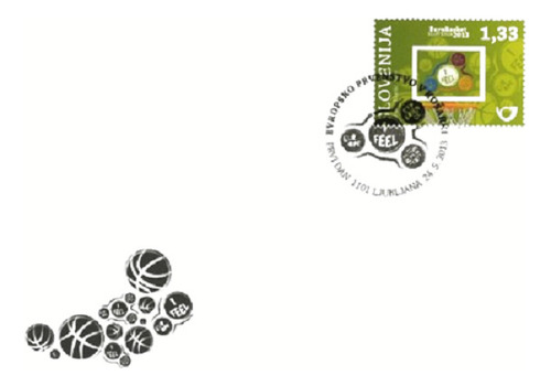 Eslovênia 2013 Fdc Campeonato Europeu De Basquete Esportes