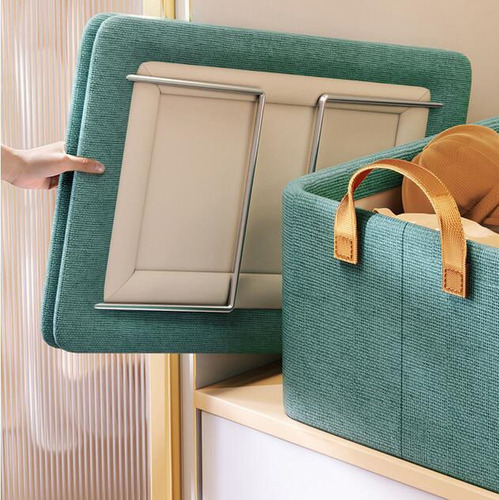 & Caja De Almacenamiento Plegable De Acero Catiónico N Que