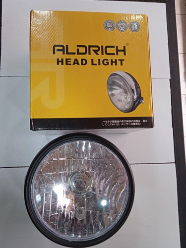 Imagen 1 de 5 de Faro Completo Para Bera 200 Suzuki En125 Marca Aldrich Aaa