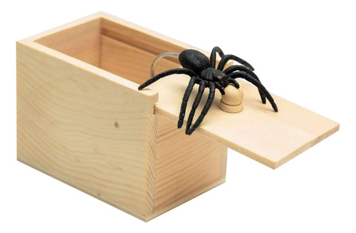Caja De Juguetes April Fool's Spider: Divertido Regalo De Br