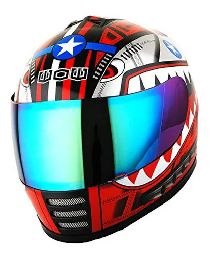 Casco De Moto Integral Para Niños Y Jóvenes: Hkyb15