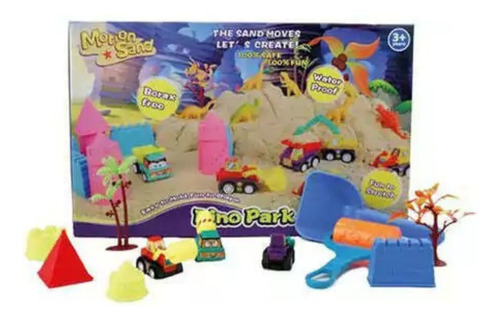 Motion Sand Masa Arena Mágica Set Dino Park Ms-23 Color Multicolor