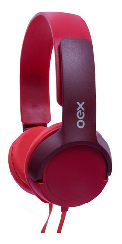 Headphone Teen Vermelho Oex Hp303