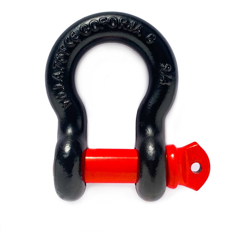 Manilha 3/4 C/ Pino Roscado Troller Wrangler - Coforja Preta