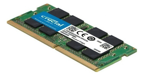 Memoria Ram Ddr4 Crucial 8 Gb A 3200 Mhz Para Portatil