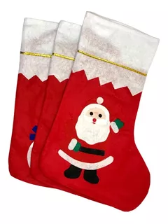 Bota Navideña Snowman, Pino, Papa Noel Decoración Navidad