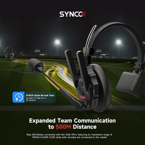 Micrófono Inalámbrico Synco Xtalk Xpro X5 Para Espectáculos