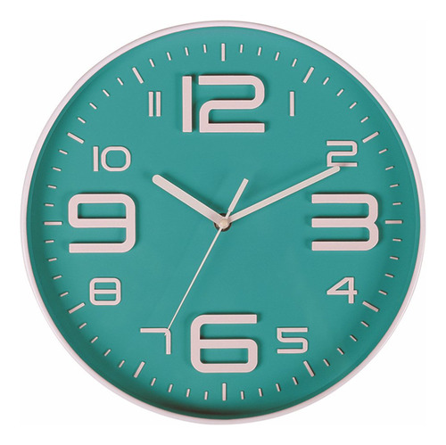 Zaoniy - Reloj De Pared Silencioso De Cuarzo Con Gran Numero