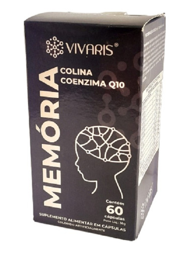 Memória- Colina Coenzima Q10, Vitaminas Y Minerales- Vivaris