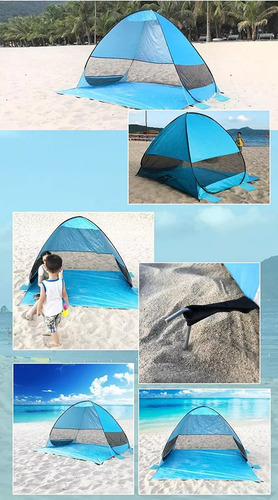 Refugio De Sol De Playa Pop Up Carpa De Sombra De Playa