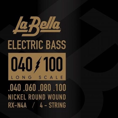 Encordado La Bella Rx-n4a Para Bajo De 4 Cuerdas Escala Larg