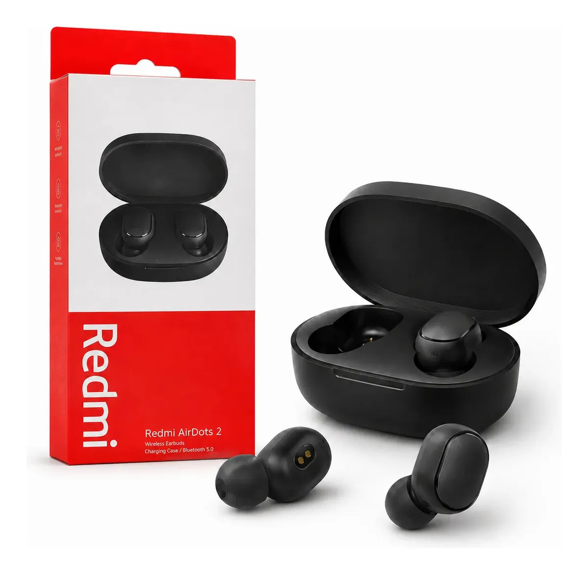 Fone De Ouvido Bluetooth Xiaomi Redmi Airdots 2 Preto