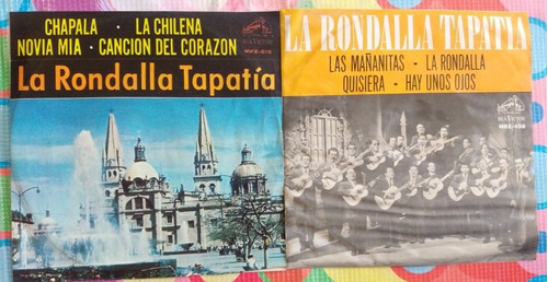 La Rondalla Tapatía Lp 45 Chapala & Las Mañanitas