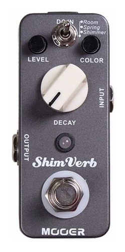 Pedal Mooer Shim Verb Digital Reverb - Msvdr ,nao É Paraguai