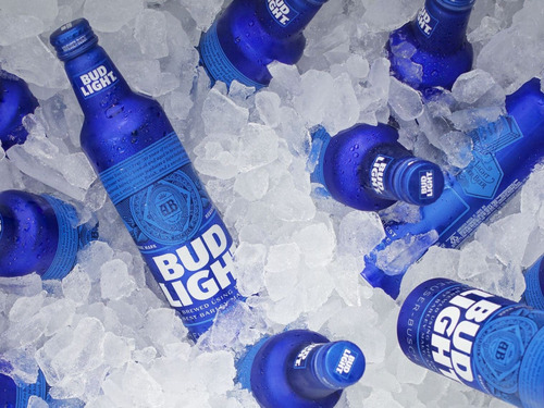 Cerveza Bud Light Botella Aluminio 355ml X24u Estados Unidos