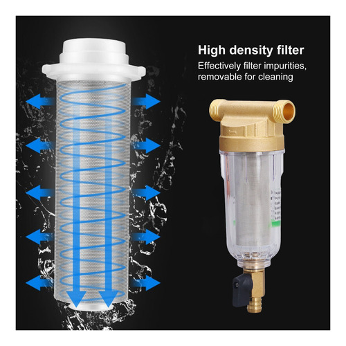 De Filtración De Agua De Sedimentos Prefiltro G1/2 R