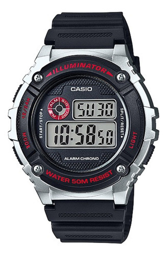 Reloj Casio W-216h-1cvdf Cuarzo Hombre