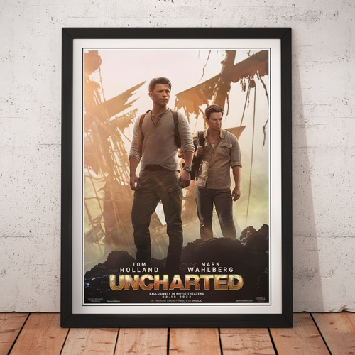 Cuadro Peliculas - Uncharted - Tom Holland Movie Poster Alte