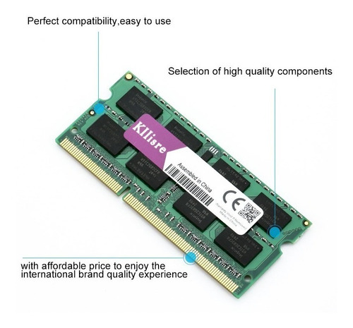 Imagem 2 de 9 de Memória Ram Ddr4 2666mhz Kllisre - 8 Gb
